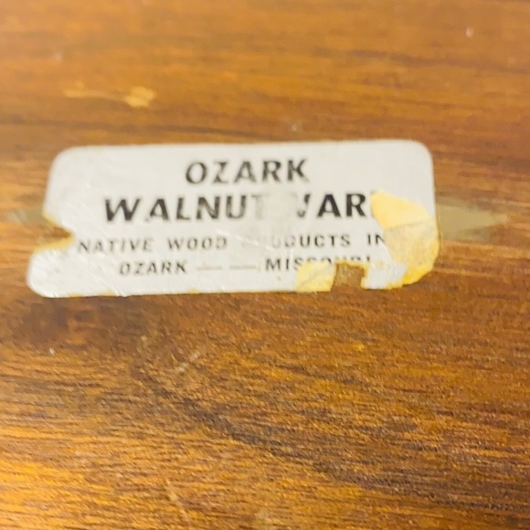 Vintage Ozark Walnutware 6 pc Salad Bowl Set - Picture 6 of 10